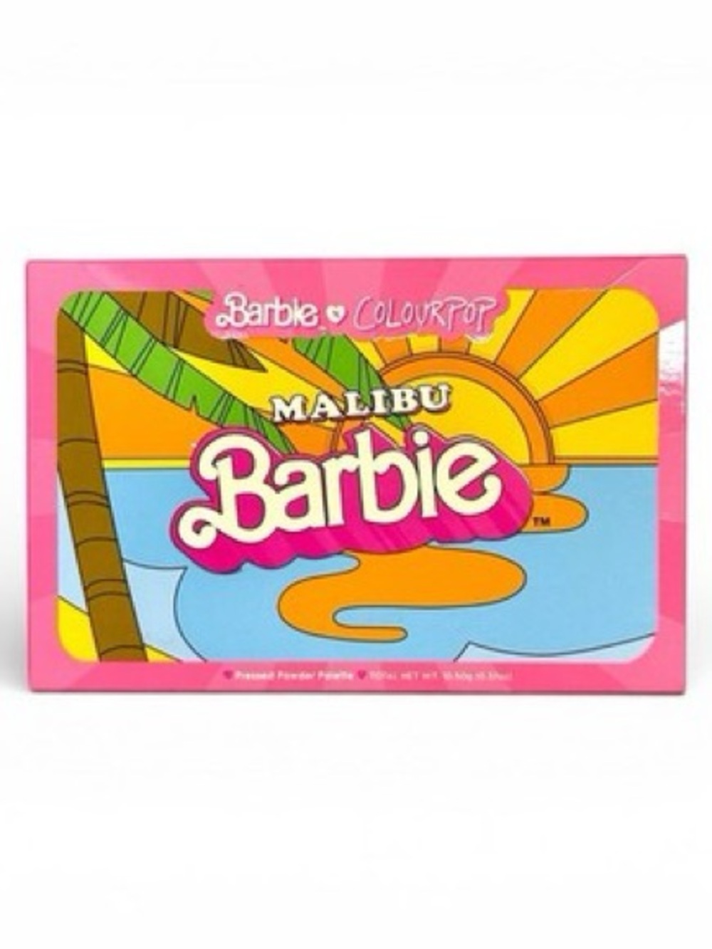 ColourPop x Malibu Barbie Eyeshadow Palette NEW Unopened Limited Edition